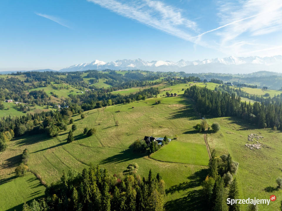 Tatry w zasięgu wzroku działka 2991 m Sprzedaż Gliczarów Dolny sprzedam