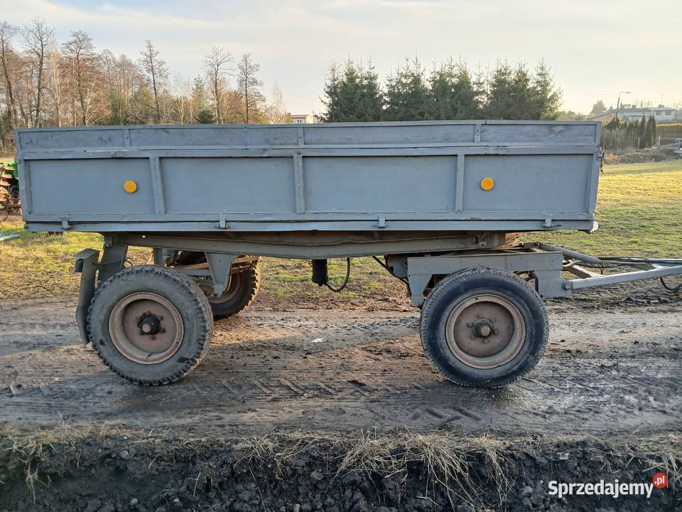 Przyczepa wywrotka d47 łódzkie Rzgów