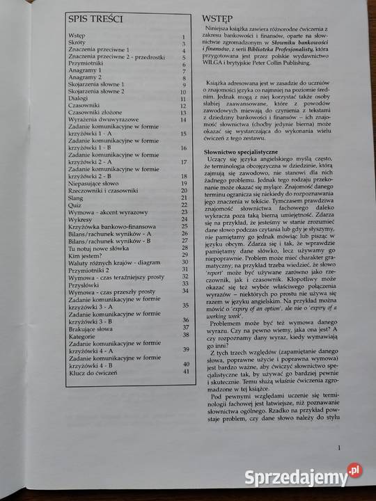swój angielski Terminologia bankowość i finanse Kraków
