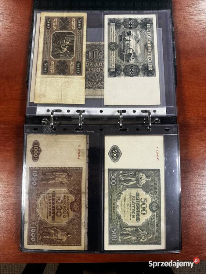 Kolekcja banknotów PRL kolekcjonerskie marki Antyki, Sztuka, Kolekcje Pustków-Osiedle