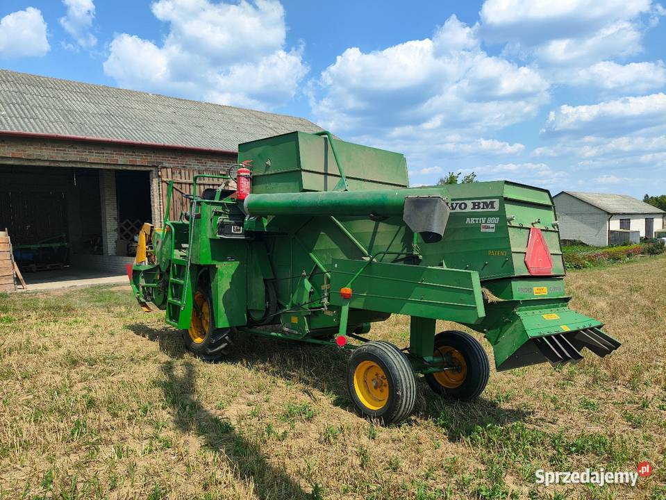 Kombajn zbożowy Volvo S 800 Snopków