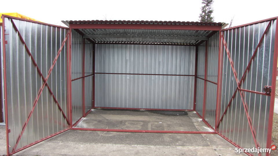 GARAŻ BLASZANY SCHOWEK GARAŻE BLASZANE NA WYMIAR Kraków