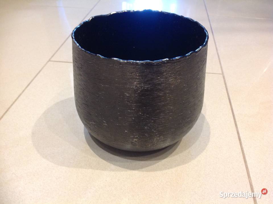 Doniczka Donica Osłonka Metalowa lubuskie Nowa Sól