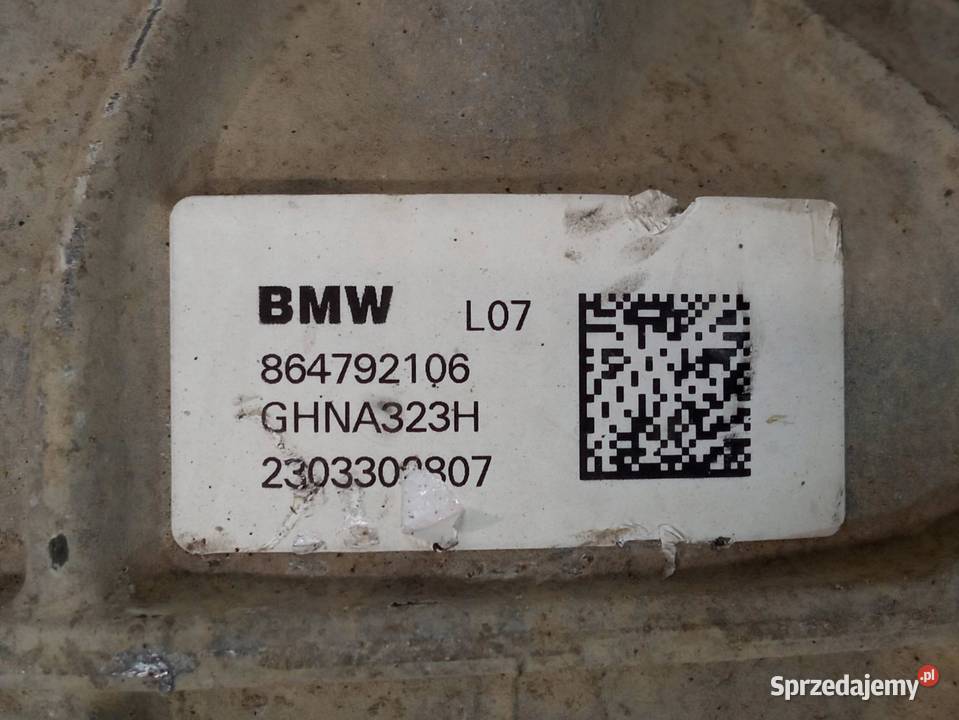 DYFERENCJAŁ MOST TYŁ 20 HYBRID 163 58 323 Bmw świętokrzyskie