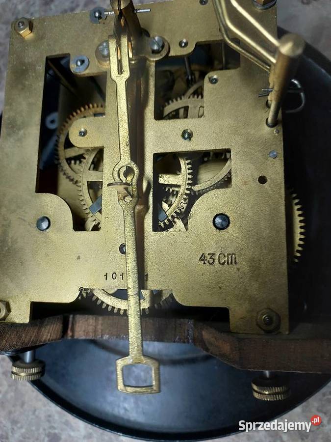 160 Zestaw mechanizm starego zegara ściennego Tczew sprzedam