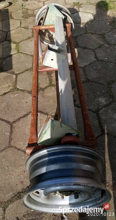 Oś skrętna do przyczepy kempingowejtowarowej sprzedam