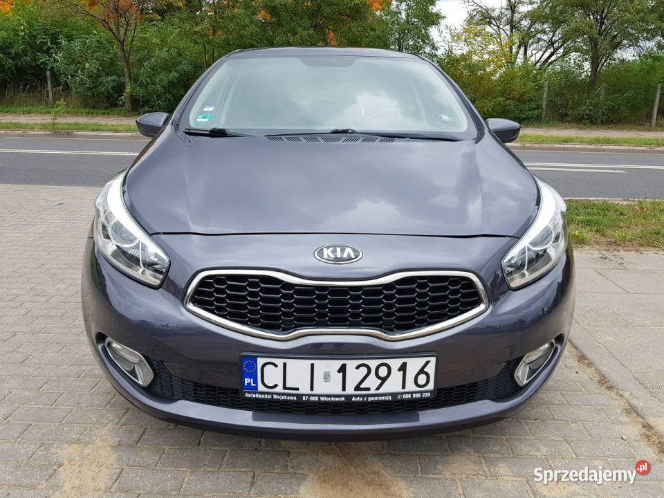 Kia Ceed 14 Benzyna Klima Zarejestrowany klimatyzacja Włocławek