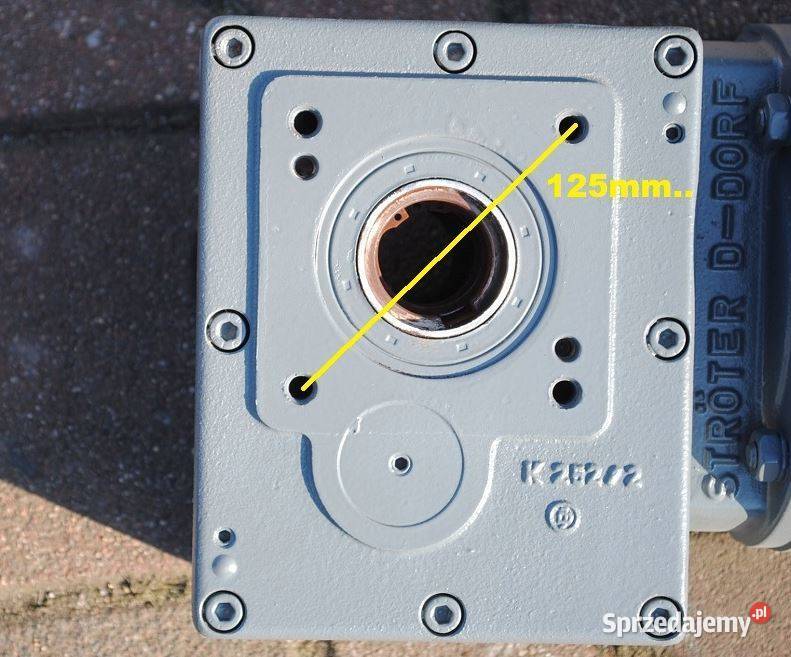 Motoreduktor kątowy 15kw 50obrmin firmy Stqber lubuskie Kargowa