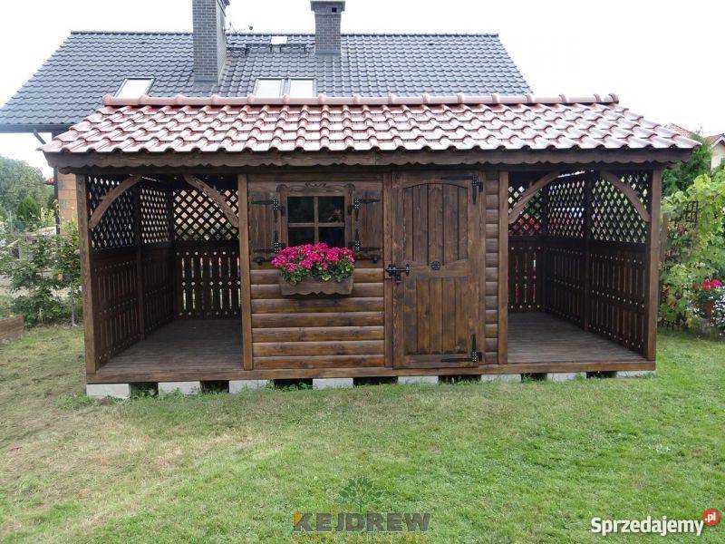 Duży domek z zamykaną drewutnią Hubert domek śląskie Piła Pierwsza sprzedam