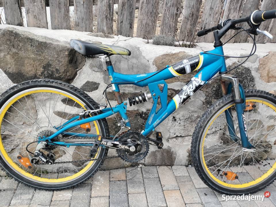 Xray wheelworx niebiesko czarny rower dziecięcy Urszulin sprzedam