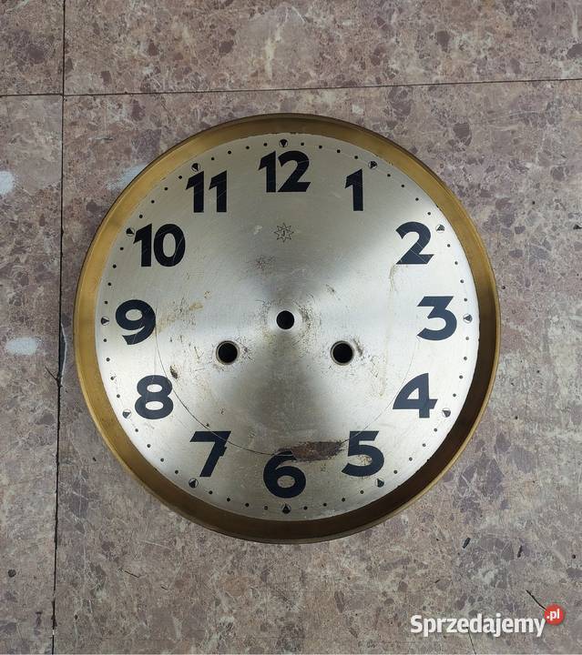 626 Tarcza starego zegara Junghans 205 56532mm Tczew sprzedam