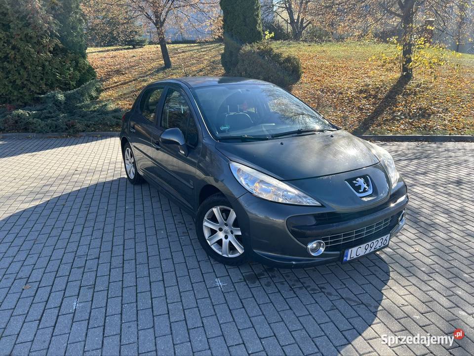 Peugeot 207 SPORTY 2008r 16 benzyna nieski immobilizer Chełm