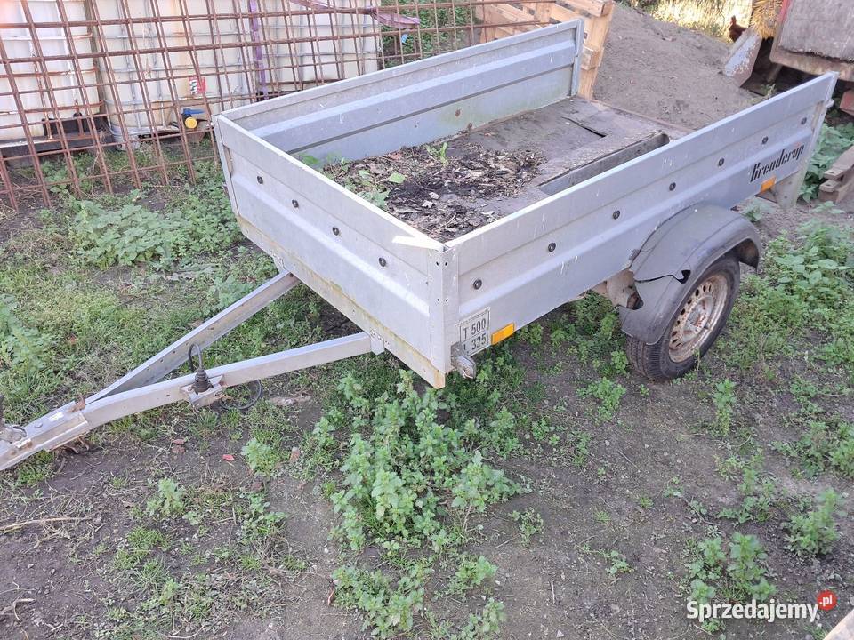 Przyczepka bez pap 500 dmc brenderup Grębocin