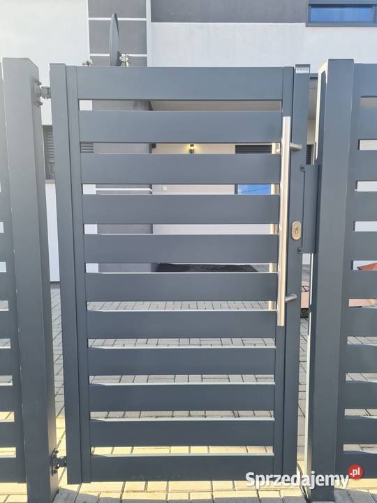 Furtka 110x120 nowoczesne ogrodzenia bramy wielkopolskie sprzedam