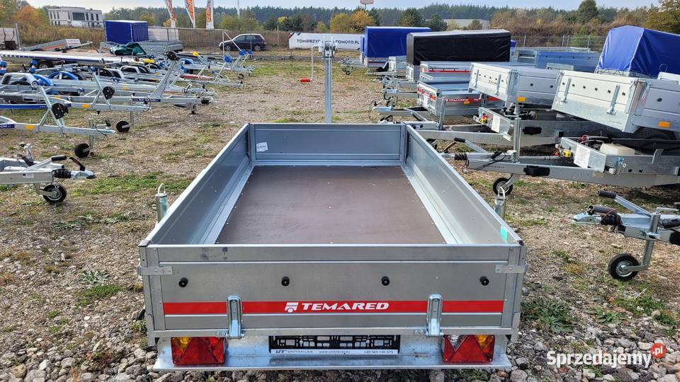 Przyczepa WYWROTKA 750DMC Temared 263x135 tandem 2 wielkopolskie Piła sprzedam