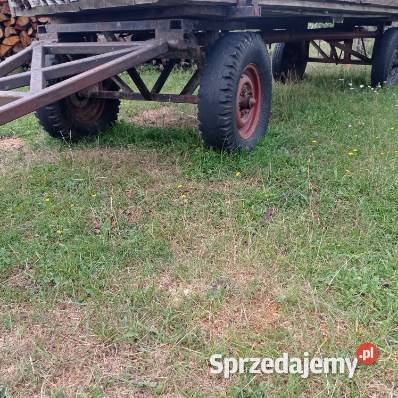 Wóz Przyczepa rolnicza dwuosiowa solidna Same Przyczepy rolnicze Radomyśl Wielki