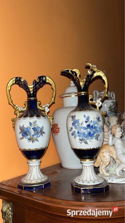 Amfora Royal Dux Czechoslovacia Ręcznie malowana Gdańsk