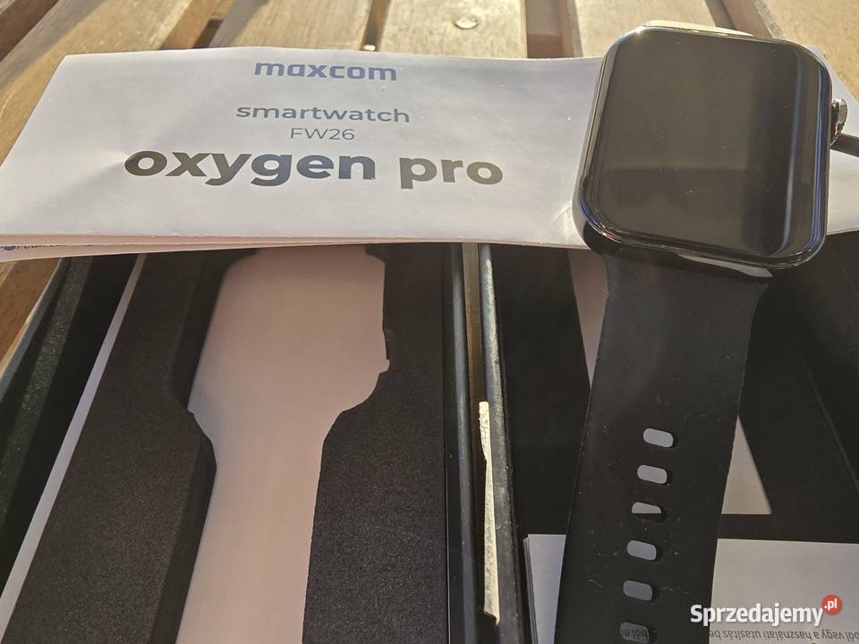 Smartwatch Oxygen Pro FW26 nowy Giebułtów