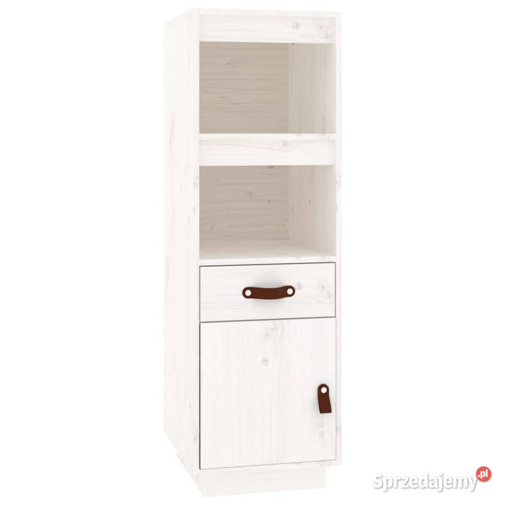 Szafka biała 34x40x1085 lite drewno sosnowe Warszawa