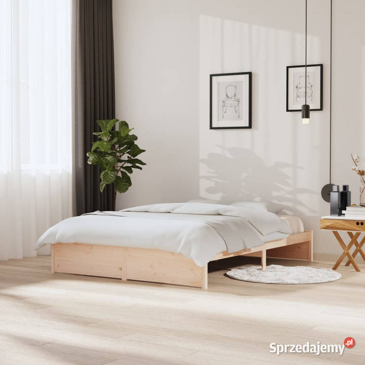 Rama łóżka lite drewno 150x200 WM814954