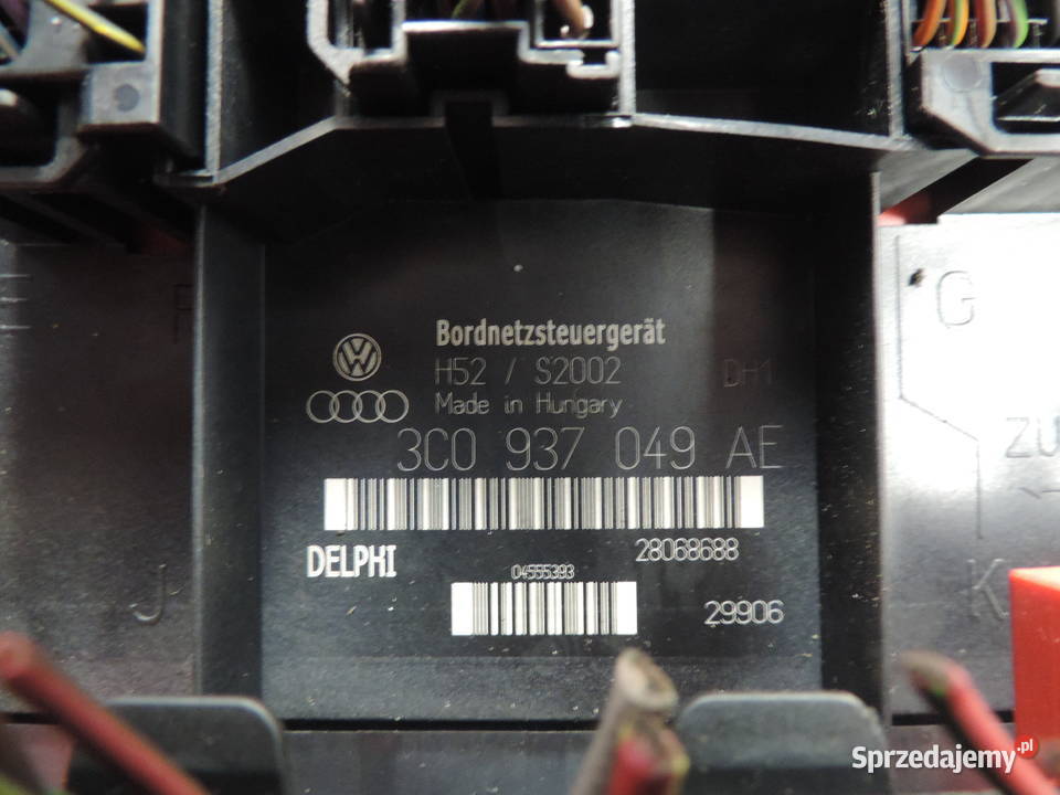 VW PASSAT B6 MODUŁ BORDNETZ 3C0937049AE Komputery Nowy Sącz