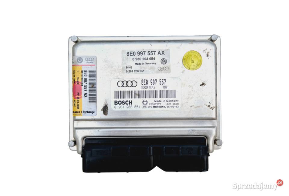 STEROWNIK SILNIKA AUDI A4 B6 20B ALT 8E0997557AX Komputery świętokrzyskie Działoszyce