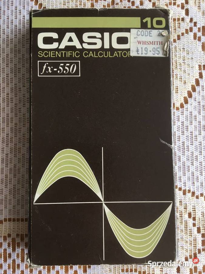 Kalkulator scientific Casio fx550 Sępólno Krajeńskie sprzedam