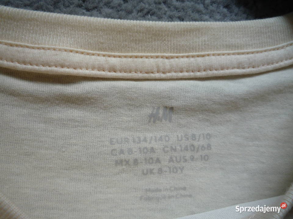 Nowa HM r 134140 Waniliowa koszulka Pantera Szczecin