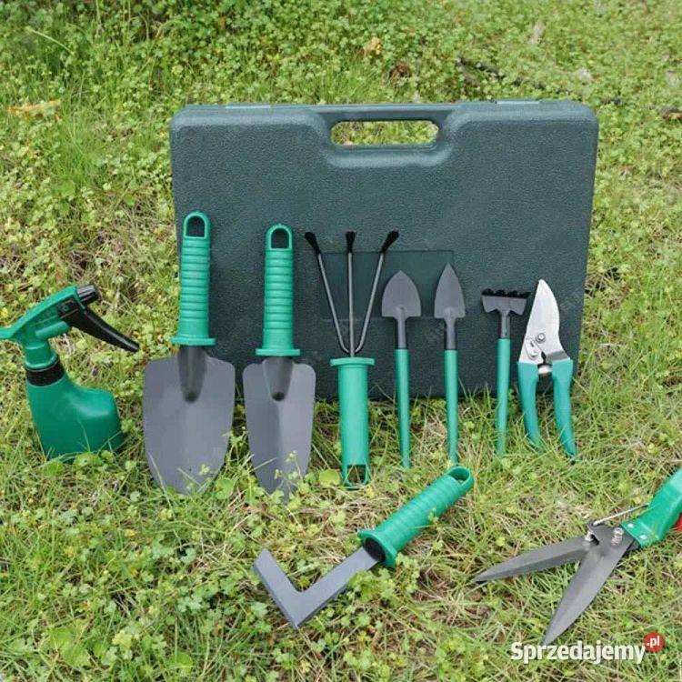 Zestaw ogrodnika narzędzia ogrodowe 10 elementów Pozostałe Bielsk Podlaski sprzedam