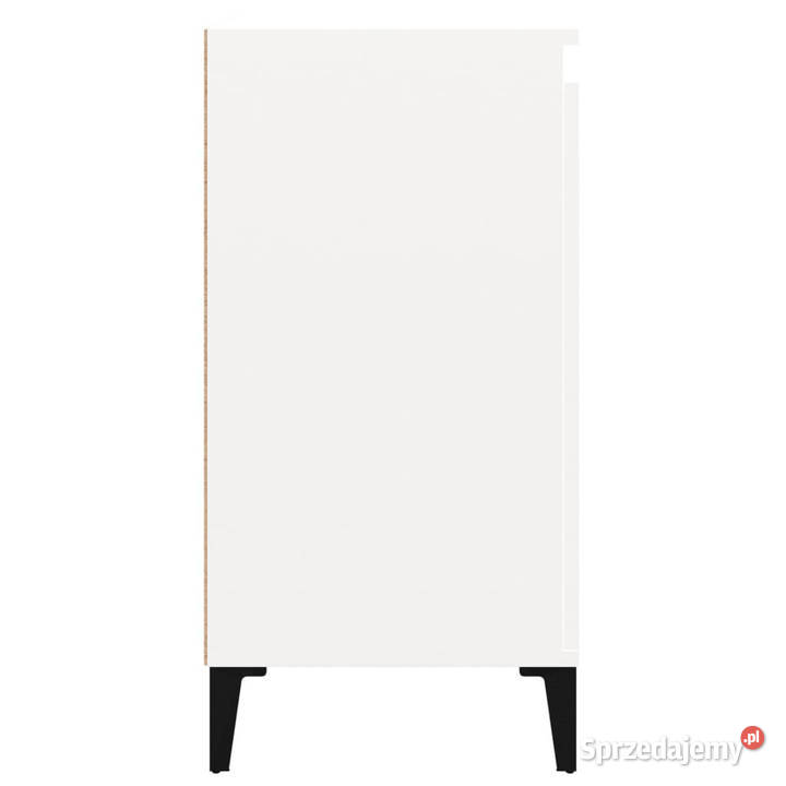 Szafka nocna wysoki połysk biała 40x35x70 mazowieckie