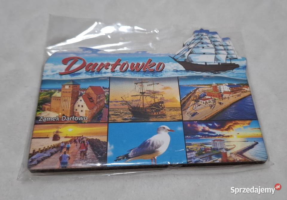 Magnes na lodówkę Darłówko 9x7 Kolekcje magnesy Czeladź