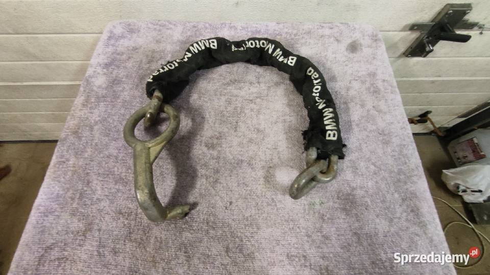 Zabezpieczenie łańcuch zabezpieczający motocykl Księżyno