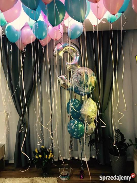 Balony z Helem Warszawa Balomania Dekoracje