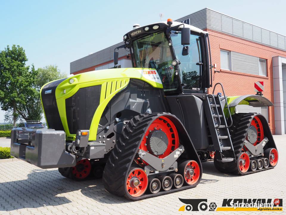 Claas Xerion 5000 TRAC TS GPS RTK NET Ciągnik Zaczep dolny wielkopolskie Stęszew