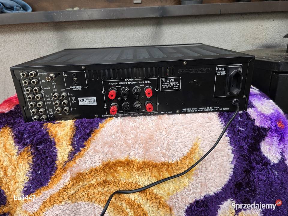 jvc axr551 2x100w equalizer stereo Chełm Śląski