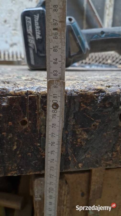 Stara strugnica stolarska do renowacji stół