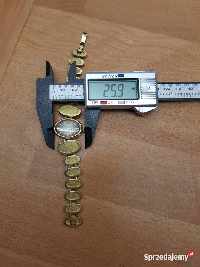 Rzadki biżuteryjny zegarek GUB Glashutte Chorzów