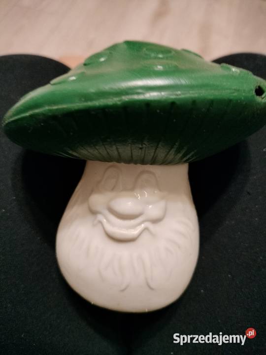 Zestaw starych zabawek plastikowe miś muchomor Pozostałe Choszczno