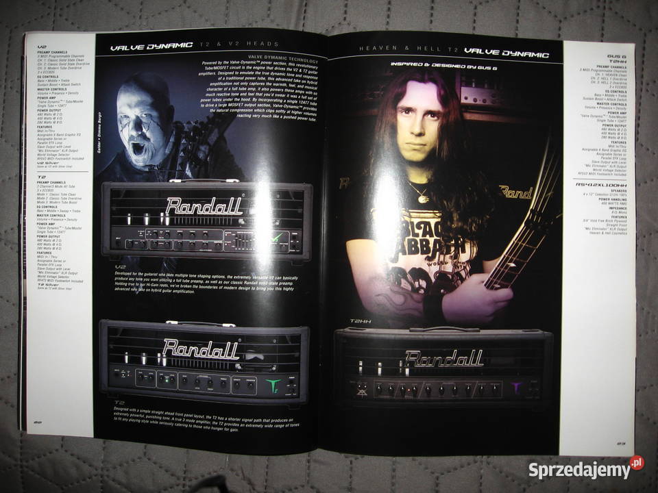 Randall 2009 Catalog MTS Valve Dynamic G3 Plus Kępice