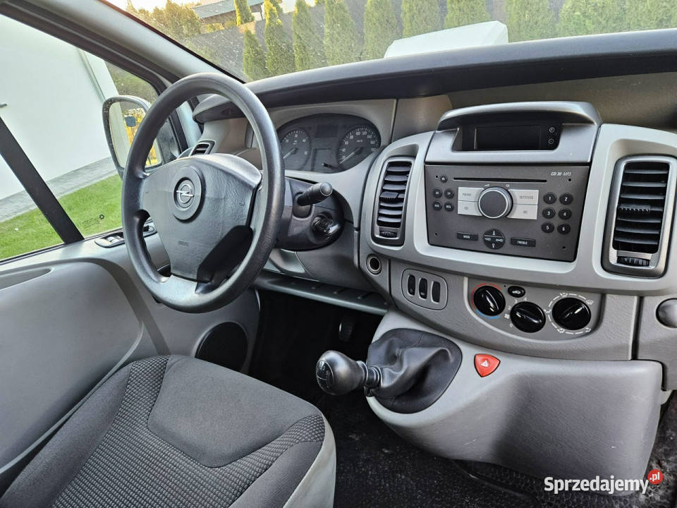 Opel Vivaro 20114 DŁUGI LONG2xDRZWI FV23Rata500 114KM Śrem