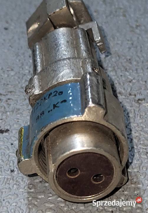 Gniazdo Metalowe 2pin ZGT22KP KP 2a