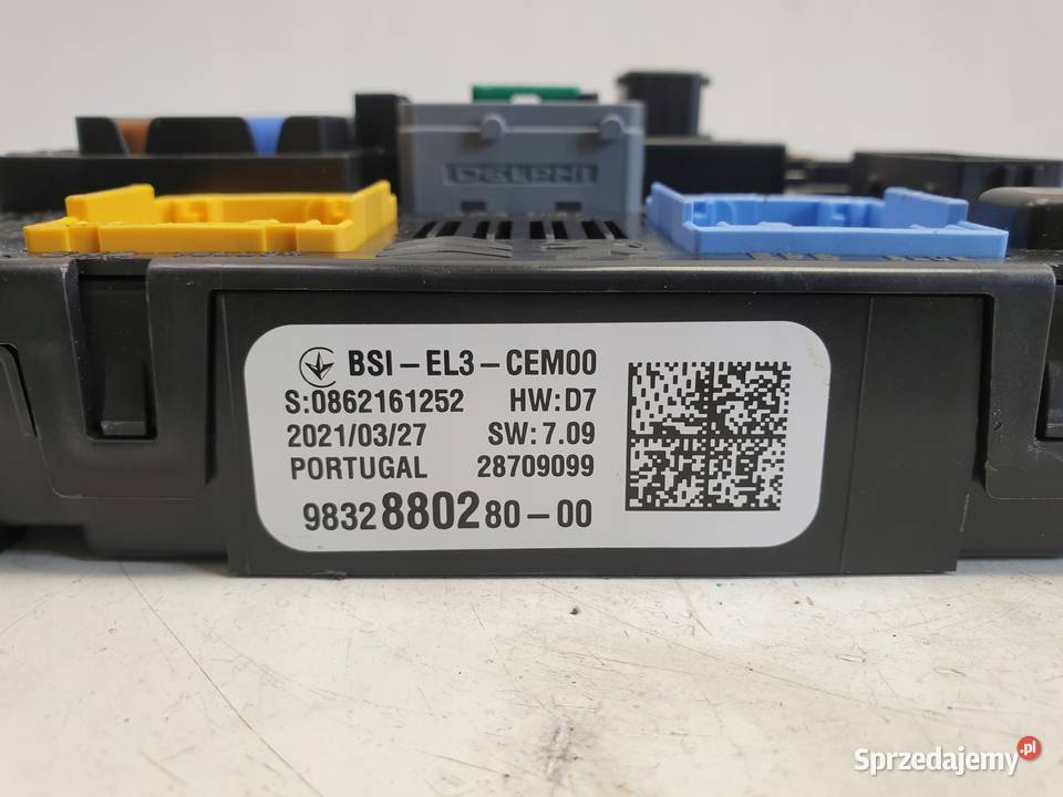 Opel Corsa F 12 12V MODUŁ BSI Skrzynka lubelskie Rudka