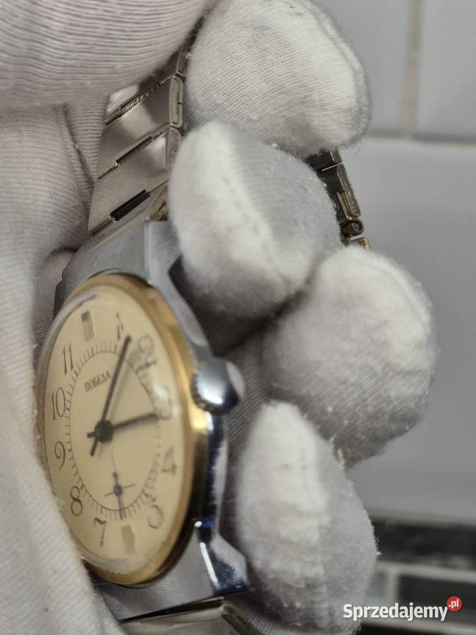 Zegarek mechaniczny Pobeda Chorzów
