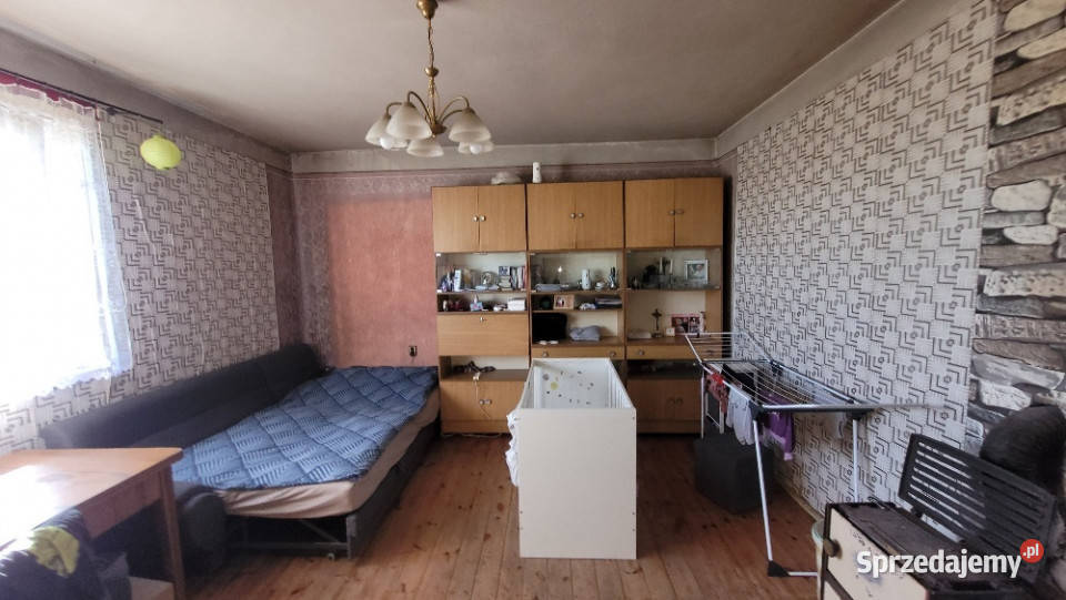 Działka zabudowana domem i budynkiem Spytkówki