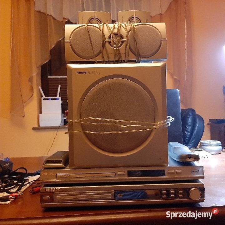 Zestaw kina domowego Philips z dodatkowym sprzedam