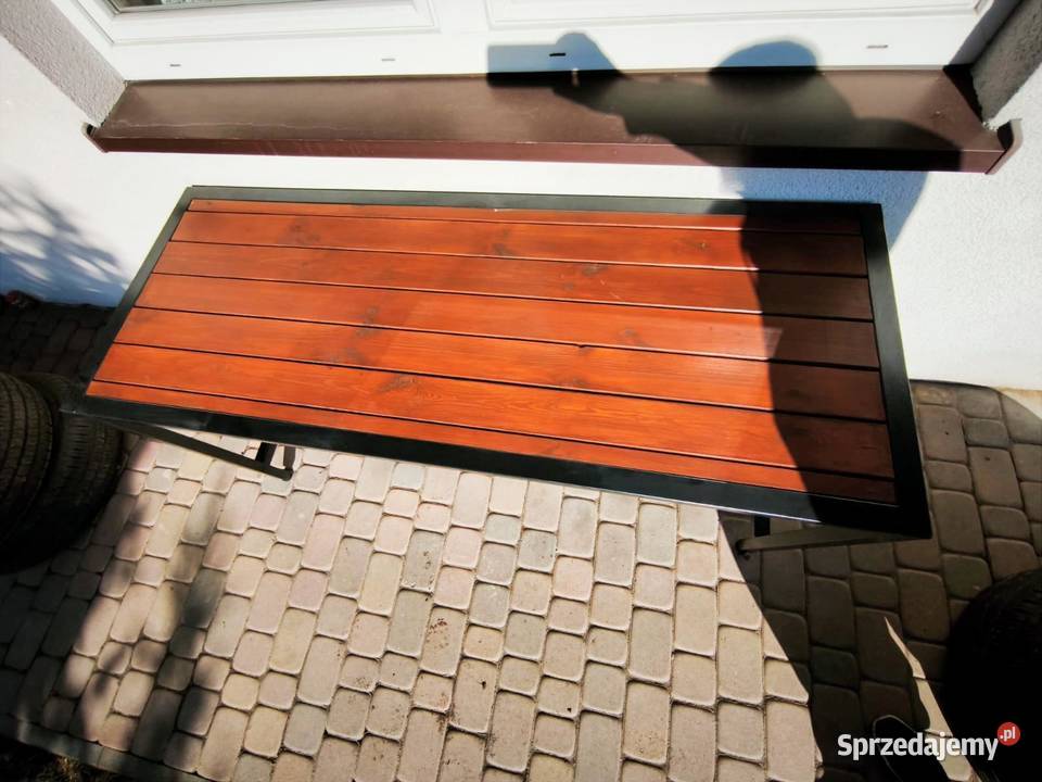 Ławka i stół Ogród