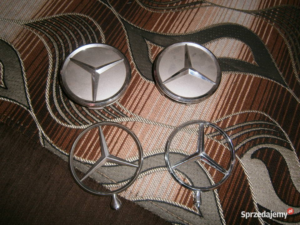 Znaczki emblamat dekielki na felgi Mercedes BENZ Białystok sprzedam
