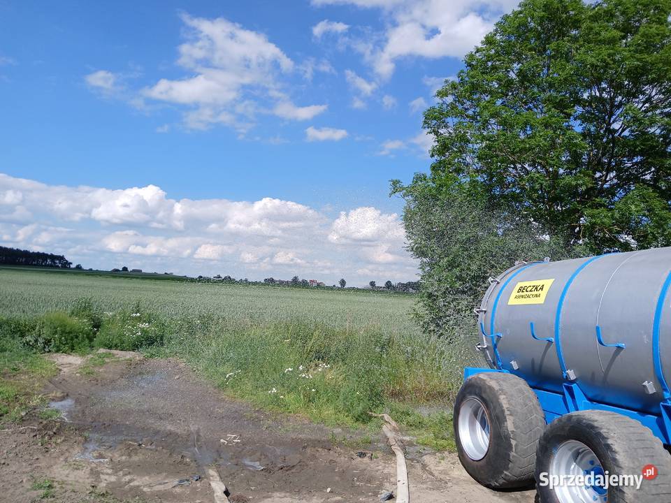 Beczka Asenizacyjna beczkowoz 8000 litra nieuszkodzony Radziejów