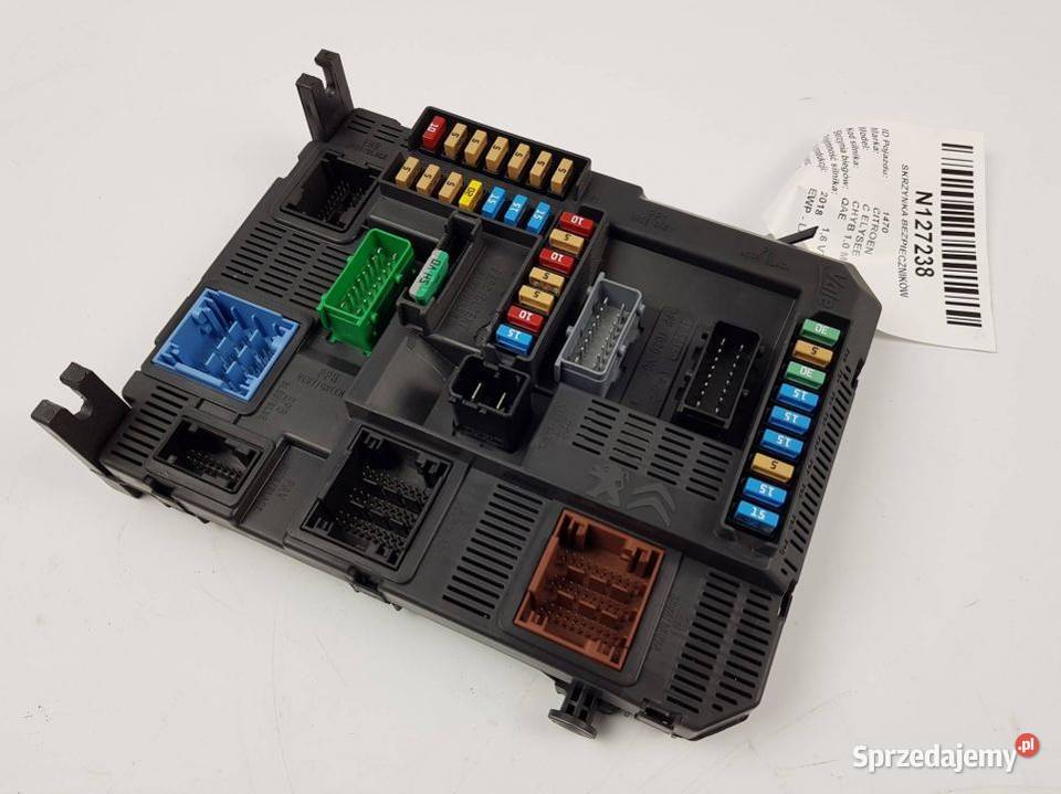 SKRZYNKA BEZPIECZNIKÓW 9819849680 C ELYSEE Lipno sprzedam