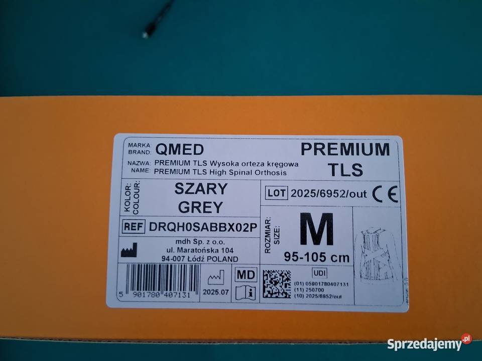Pas lędźwiowy Qmed rozmiar M Nowy Targ
